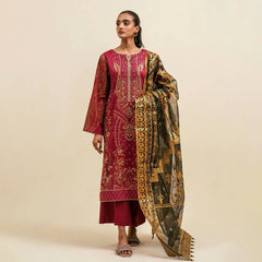 Viscose Printed Lawn Suit (3 Pcs)